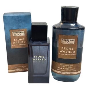 Bath and Body Works MEN’S STONE WASHED 2 Piece Set